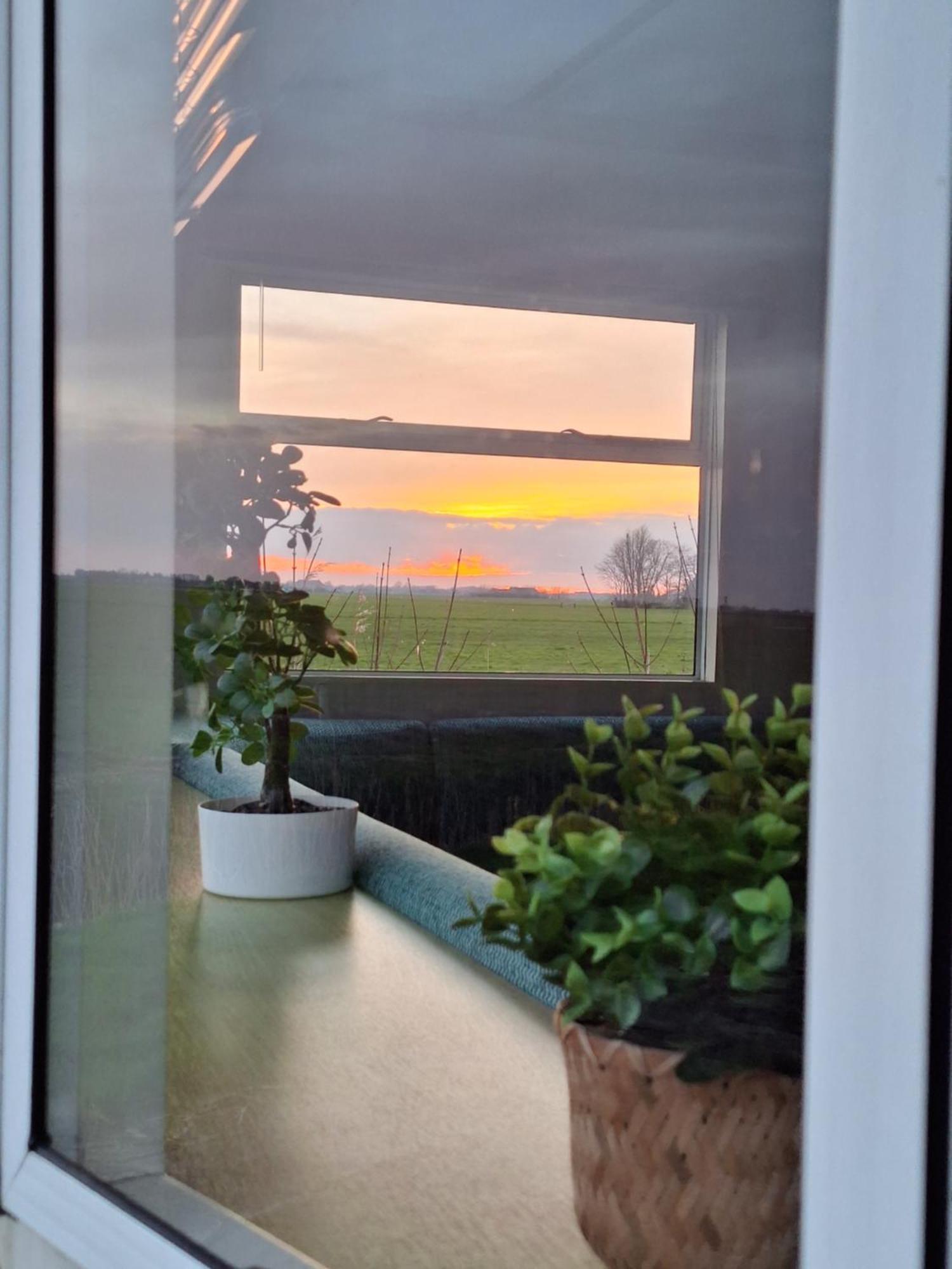 Stacaravan Elly, Minicamping De Grutte Earen Burum Exterior foto